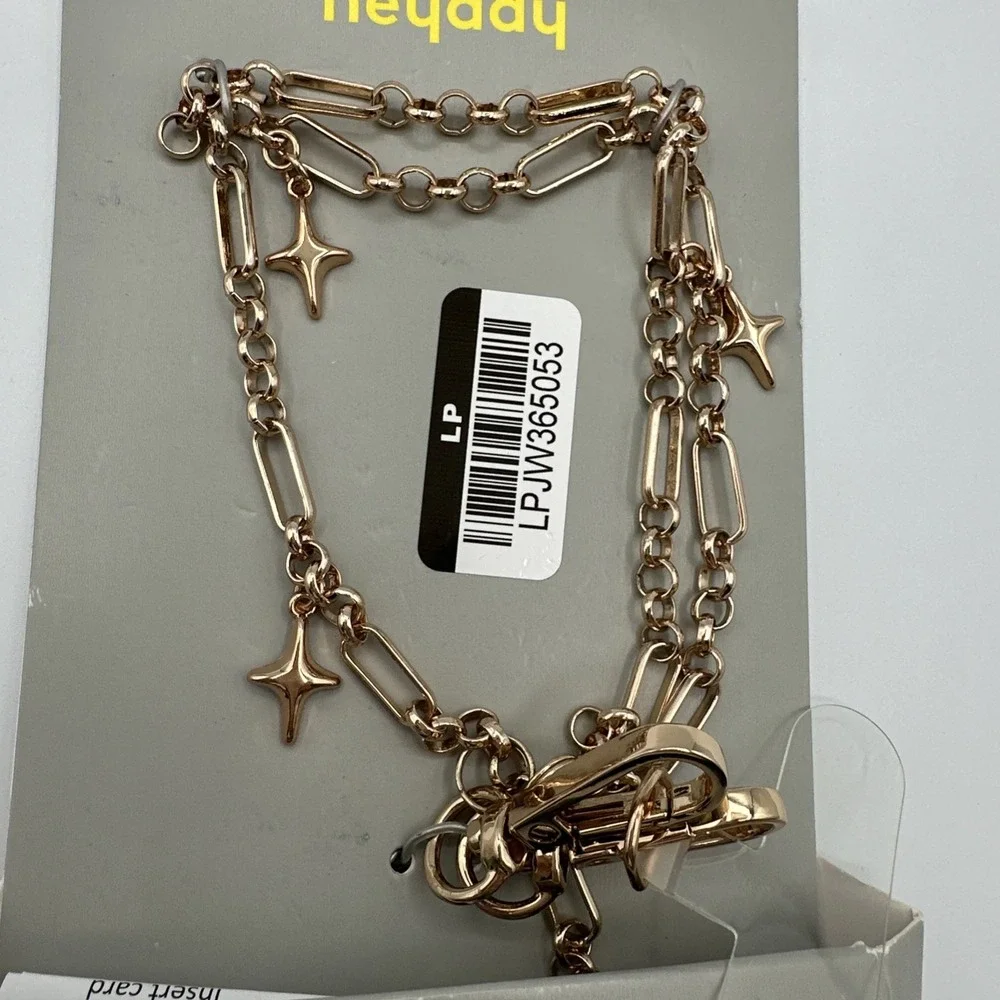Heyday Wrist Strap For Smart Phone And Devices Gold And Pearl Color‎